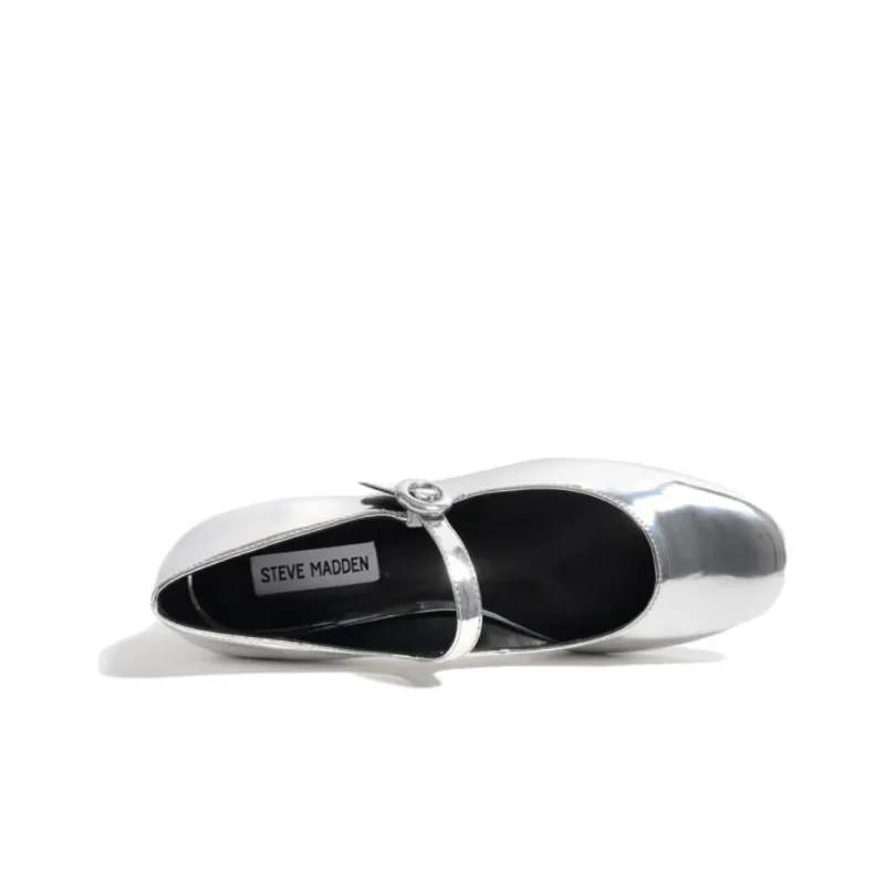 STEVE MADDEN Chunky Heel Mary Jane Shoes 3cm Women's-3