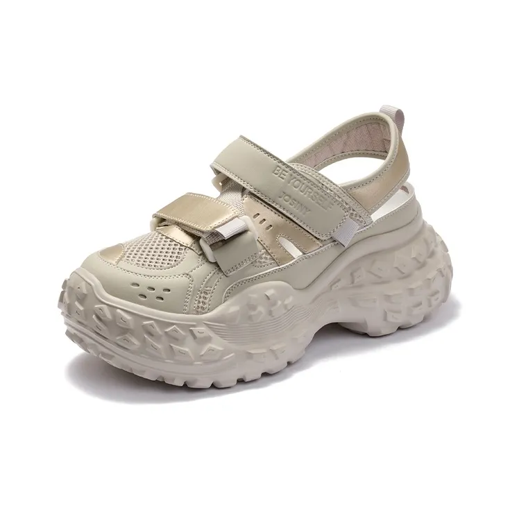 JOSINY Slip Resistant Height Increasing Low Top Chunky Sneakers Women's-1