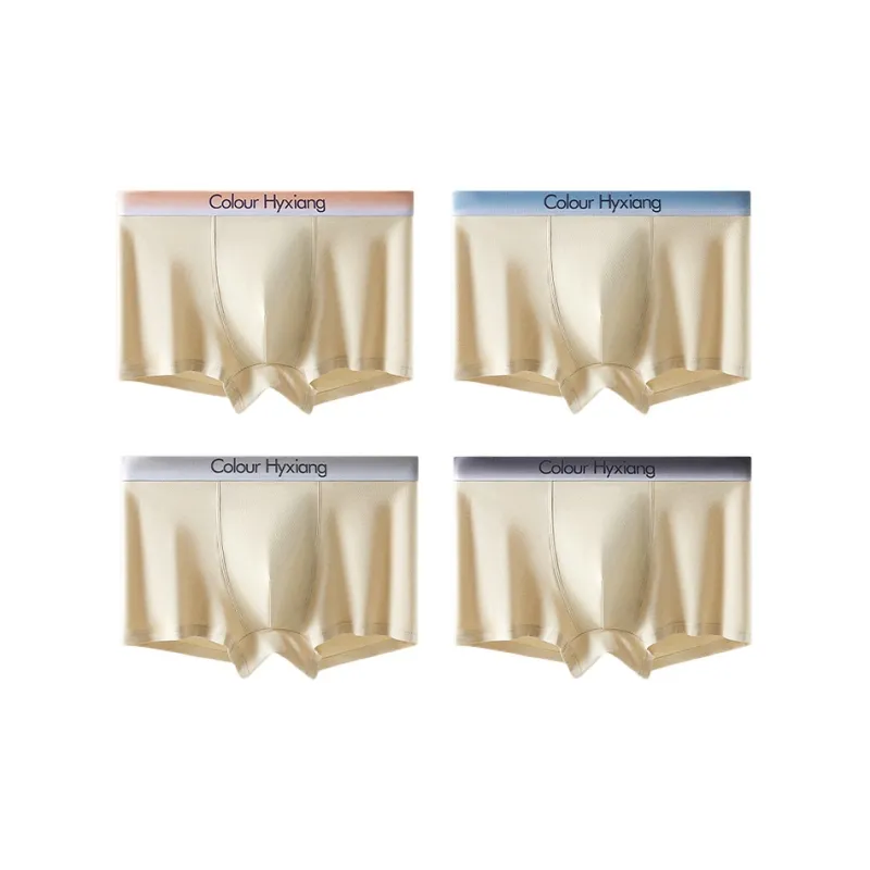 H YXIANG Underpants Men's 4 Pack-2