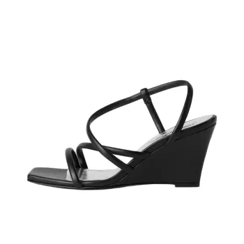 KARL LAGERFELD / Karl Lagerfeld Jeans Rialto 80mm Leather Sandals Women's