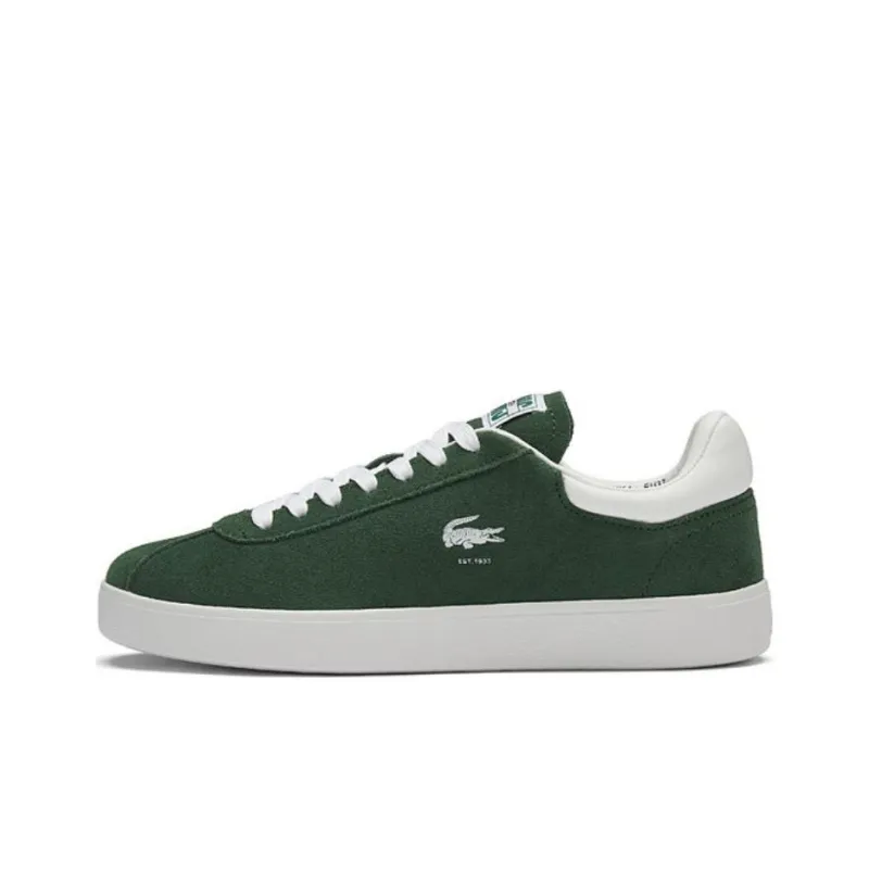LACOSTE Low Top Skateboard Shoes Women's Green-0