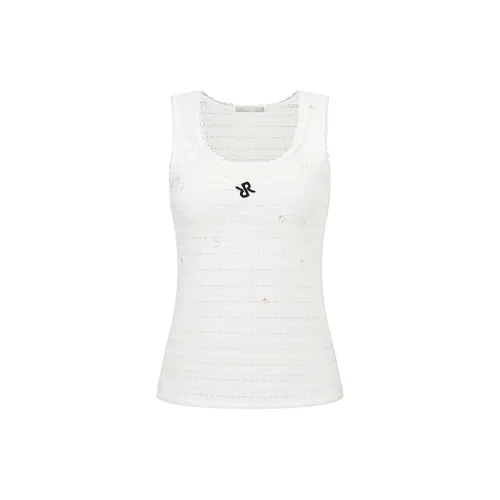 RARE Tank Tops Women's White