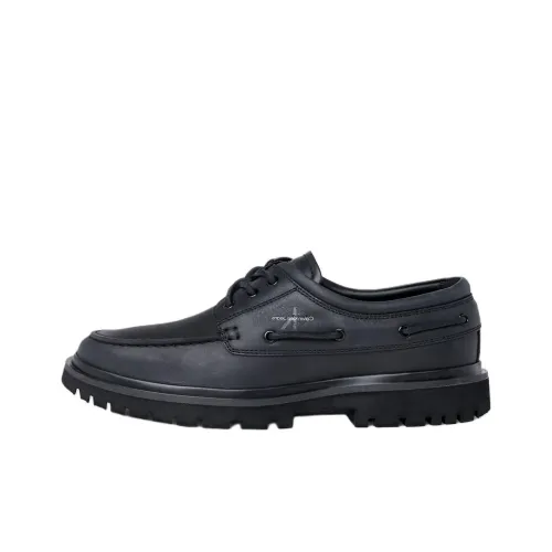 Calvin Klein Boat Shoes Men Black