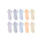 10 Pack (2 Light Gray+2 Light Orange+2 Light Purple+2 Custard+2 Light Blue)