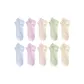 10 Pack (2 Custard+2 Light Blue+2 Pink Purple+2 Light Green+2 Beige)