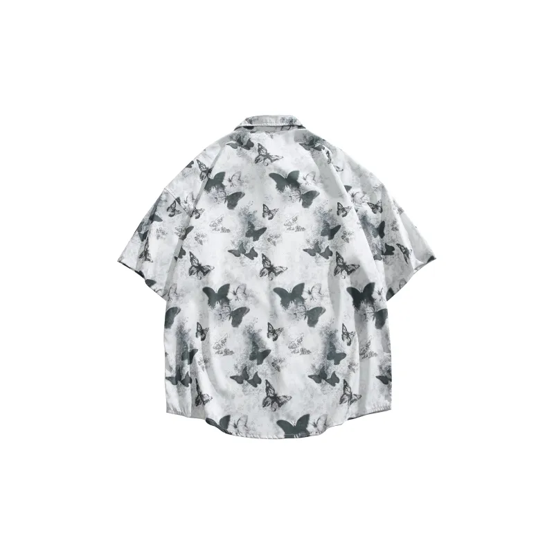 CLOR Shirts Unisex Ink Wash Butterfly-1