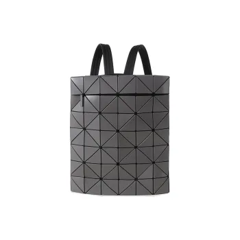 ISSEY MIYAKE BLOCKY PVC Backpack Unisex Charcoal Gray