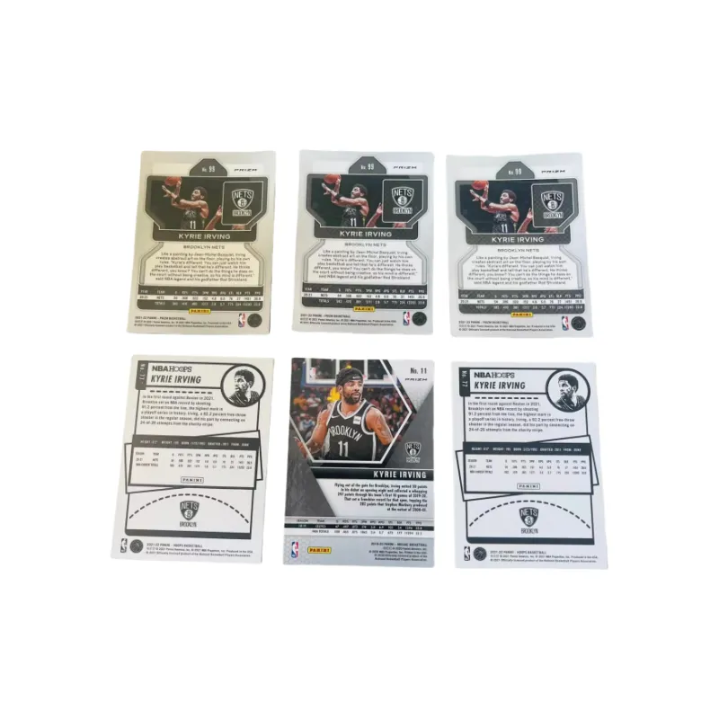 PANINI Brooklyn Nets Kyrie Irving Refringence Combination Player Card Product Access Sports Cards 6 Pcs-1