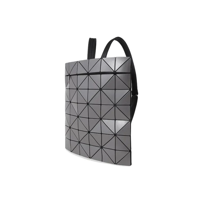 ISSEY MIYAKE BLOCKY PVC Backpack Unisex Charcoal Gray-1