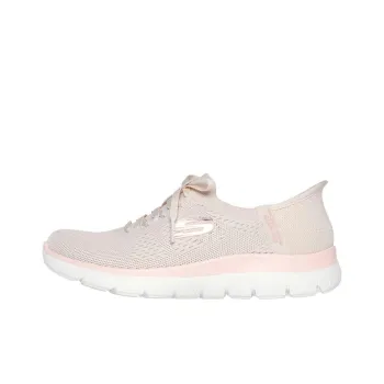 Skechers Summits Slip-Resistant Breathable Low-Top Casual Shoes Women's Natural Pink