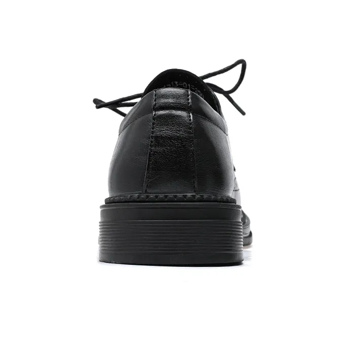 Beidouniao Low Top Casual Shoes Men's Black-5