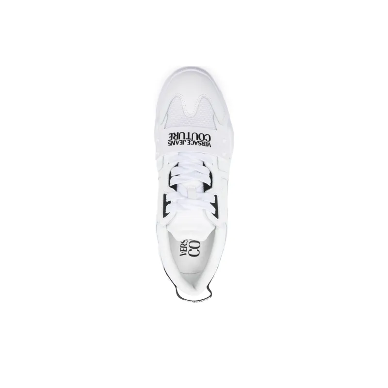 VERSACE JEANS COUTURE Low Top Casual Shoes Men's White-3