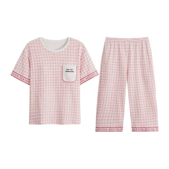 William Pajama Set Women's Cute Pink