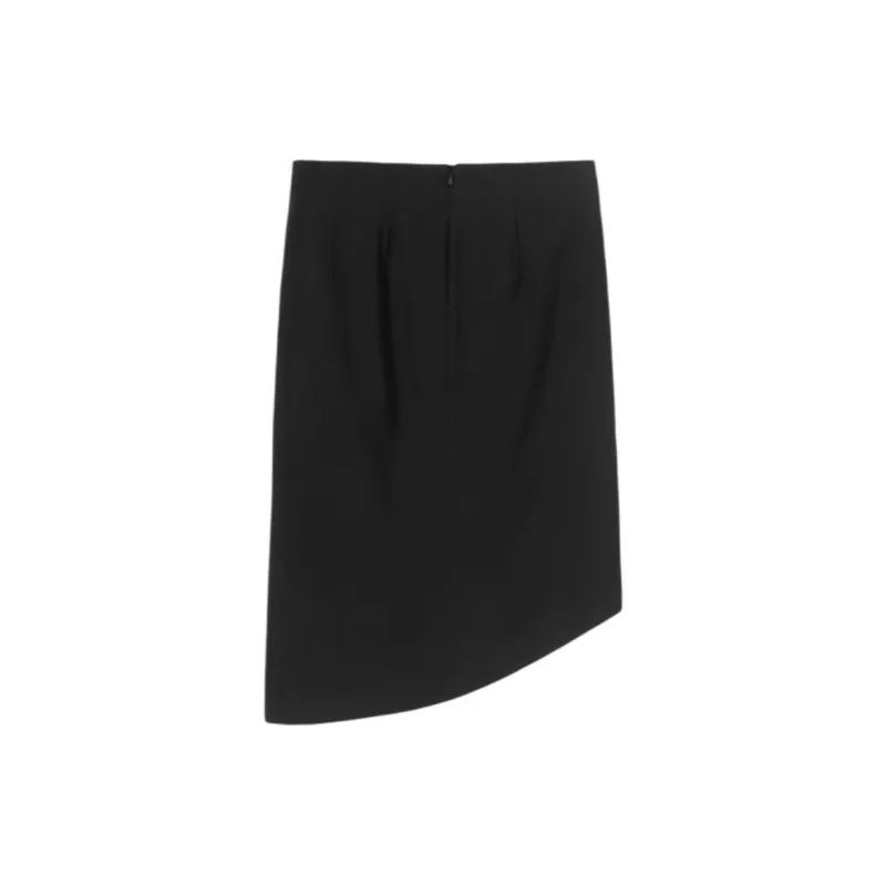 EICHITOO Casual Long Skirts Women's Black-1