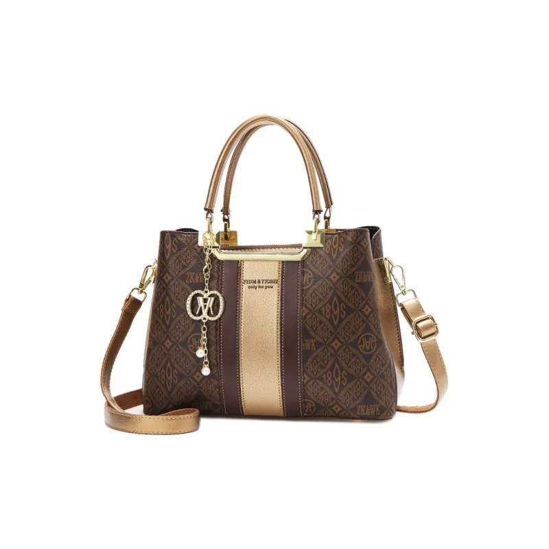 Weymond PU Shoulder Bag Crossbody Bag Handbag Regular Women's Gold/Earth Yellow/Ecru-0