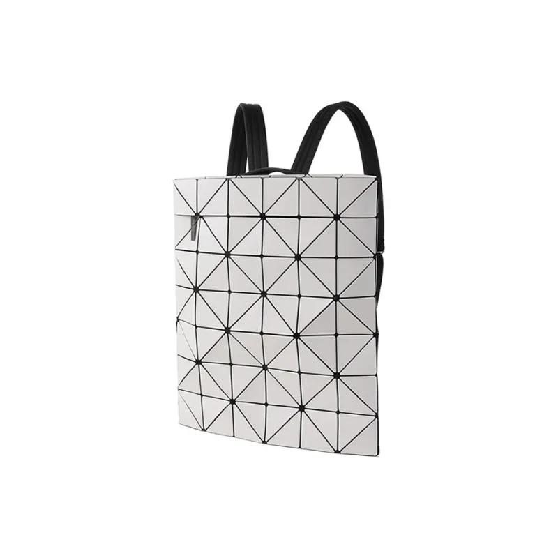 ISSEY MIYAKE BLOCKY PVC Backpack Unisex Light Gray-1