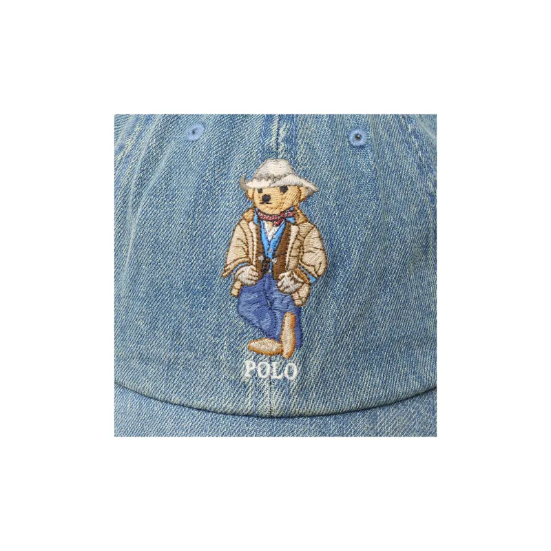 Polo Ralph Lauren Cotton Baseball Caps Unisex Blue-4
