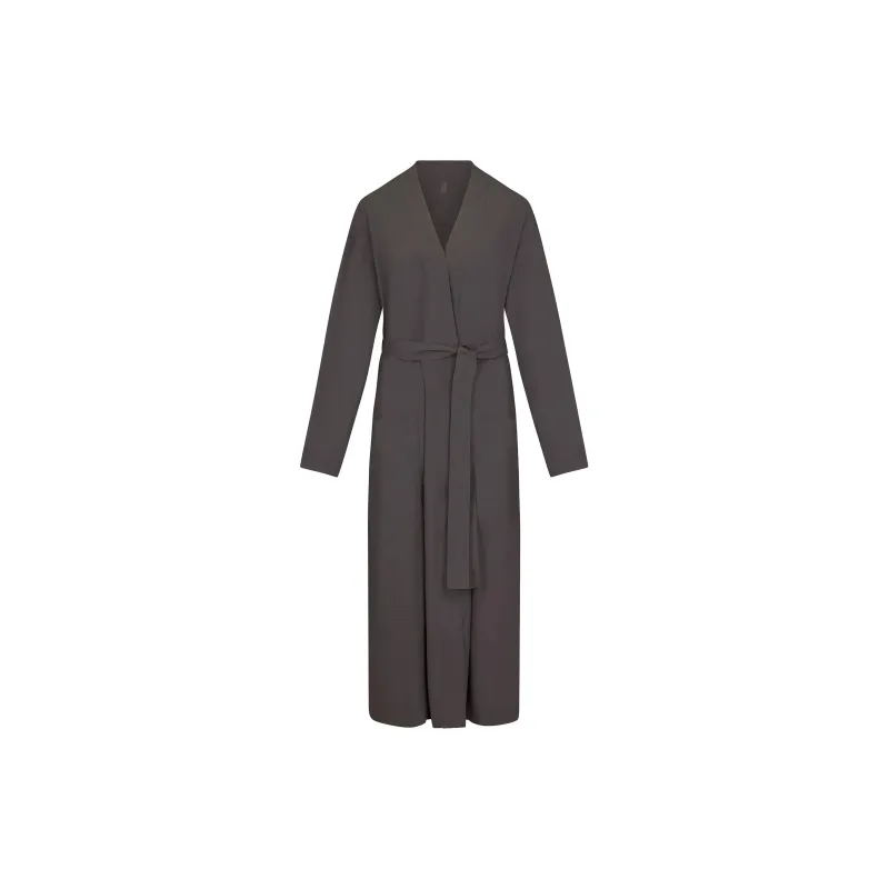 SKIMS COTTON POPLIN SLEEP MENS ROBE Pajama Robe Men's ASH/Ash Gray-0