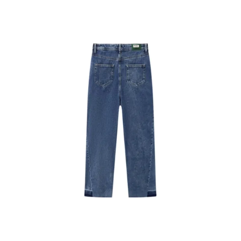EICHITOO Jeans Women's Denim Blue-1