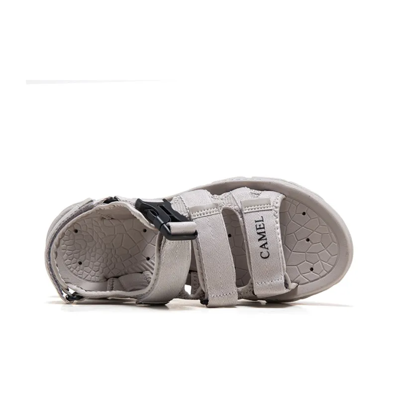 CAMEL Beach Sandals Men Black/Moon Shadow Gray-7