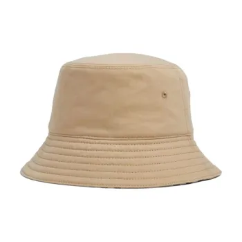 Burberry Dropped Narrow Brim Reversible Bucket Hat
