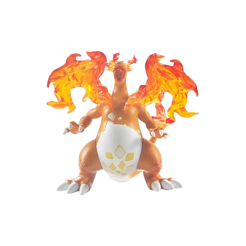 POKEMON MONCOLLE Collection Plush Toy Ultra Mega Evolved Pikachu Charizard Scale Figures-0
