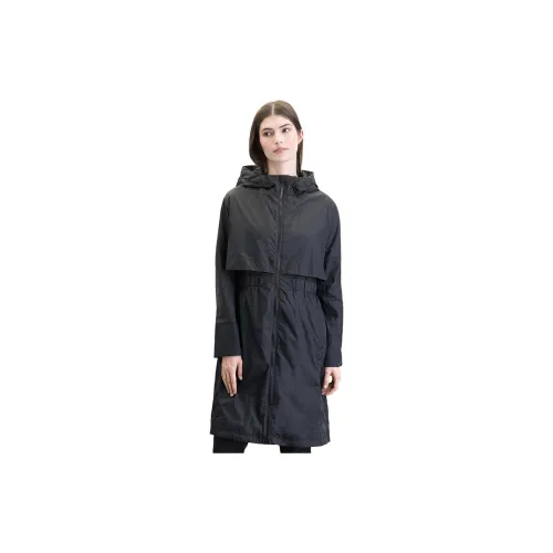 Nobis Trench Coats Women's Classic Black