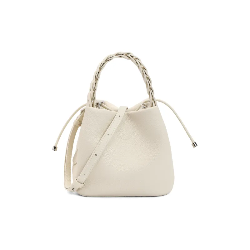 BELLE Cow Leather Bucket Bag, One Shoulder Handbag Regular Women's Multicolor-13