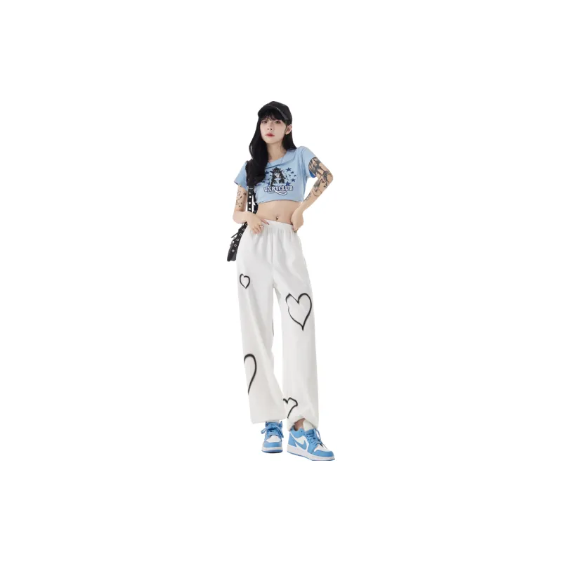 ZAZN Casual Pants Women's White-1