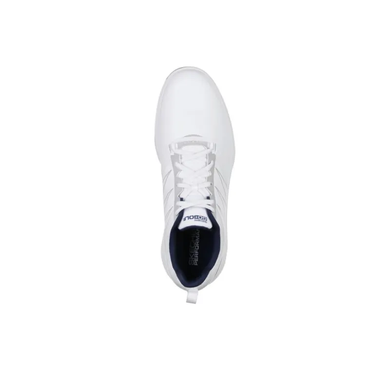 Skechers Go Golf Torque Anti-Slip Wear-Resistant Low-Top Golf Shoes Men's White Blue-3