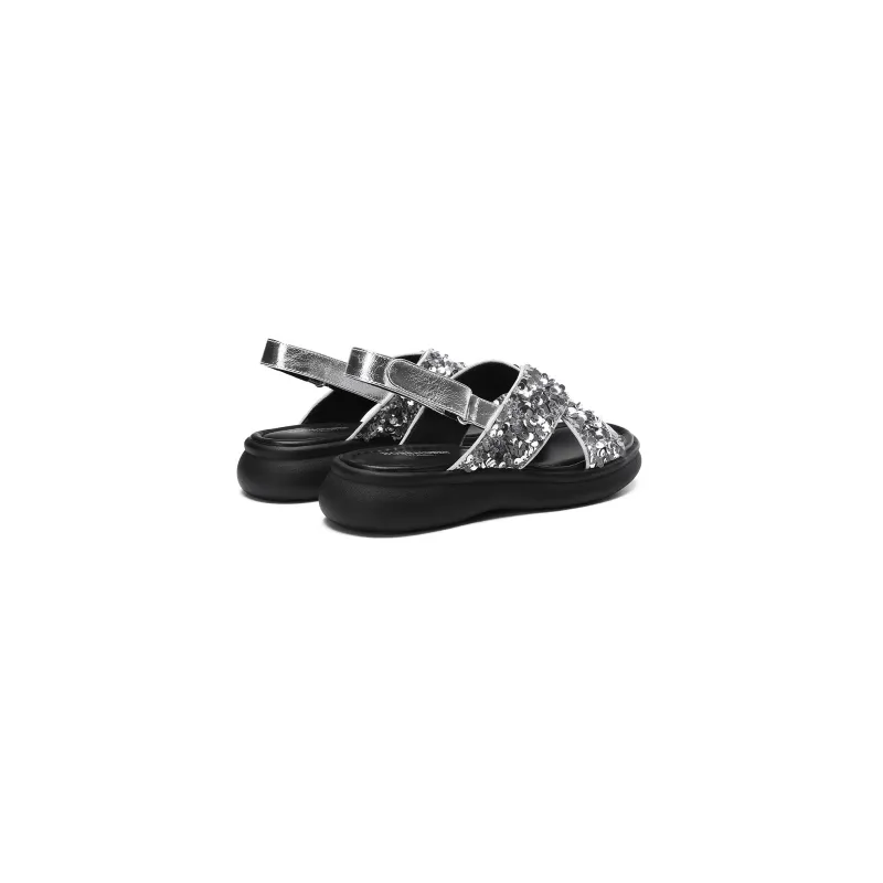 BOSSSUNWEN One Strap Sandals Women's-2