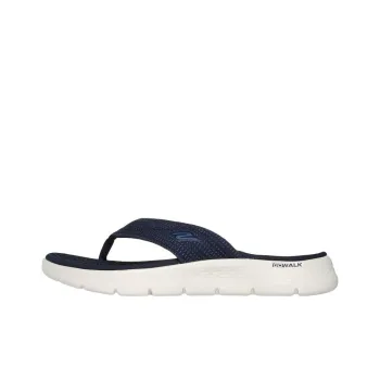 Skechers Go Walk Fle Abrasion-Resistant Slip-Resistant Flip Flops Women's Marine Blue