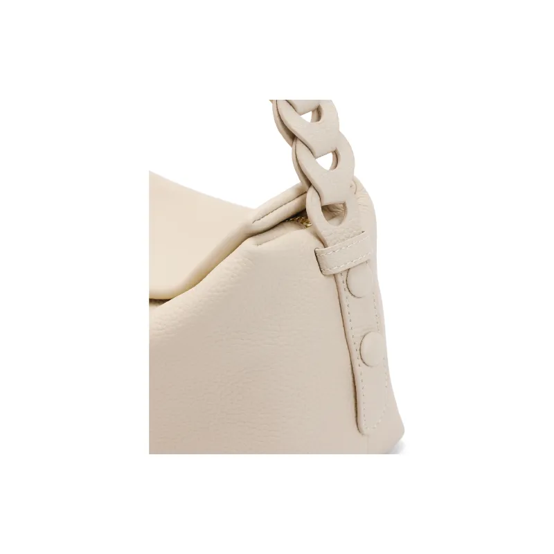 BELLE Artificial Leather Crossbody Bag Women's Solid Color Plain-21