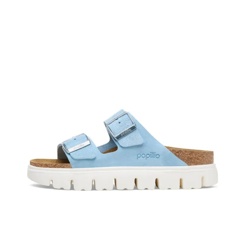 Birkenstock Slide Slippers Unisex Mineral Blue-0