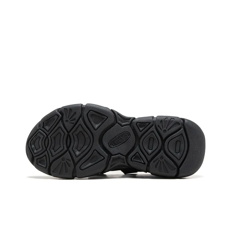 CAMEL Beach Sandals Men Black/Moon Shadow Gray-4