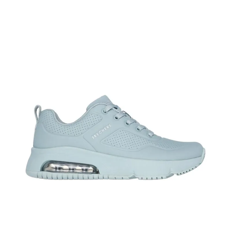 Skechers Cushioned Slip-Resistant Abrasion-Resistant Low-Top Running Shoes Women's Sage Gray-2