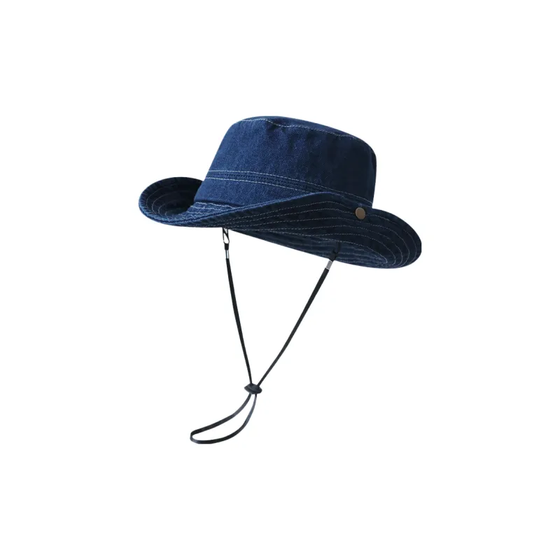EEEENO Cotton Bucket Hats Unisex-2