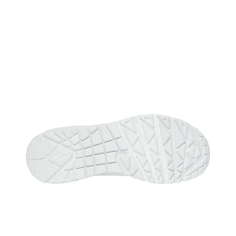 Skechers Cushioning Anti-Slip And Wear-Resistant Low-Top Running Shoes Women's White Purple-4