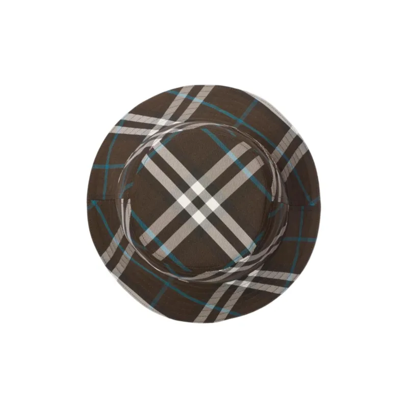 Burberry Ekd Check print Bucket Hat-1
