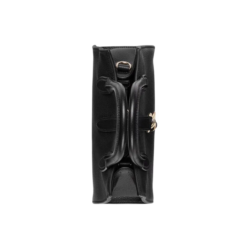 GUCCI Leather Shoulder Bag Crossbody Bag Handbag Small Size Women's Black-6