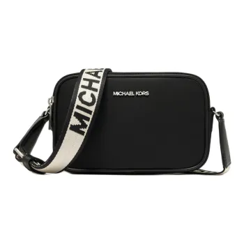 MICHAEL KORS Fabric Shoulder Bag, Crossbody Bag Small Size Women's Black
