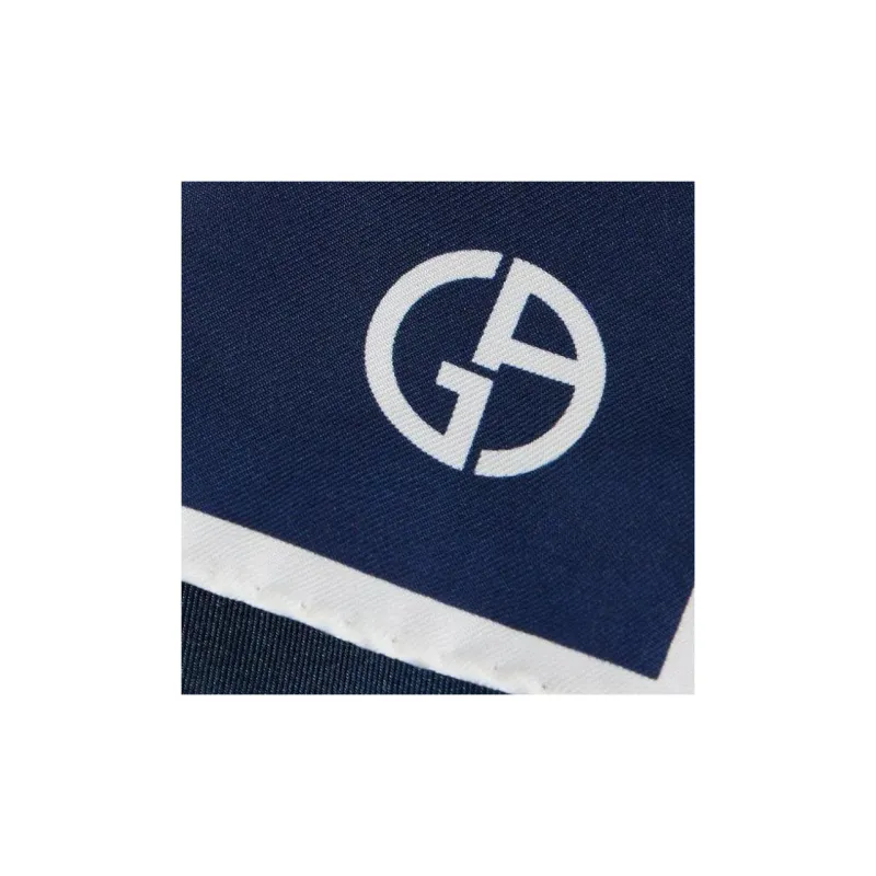GIORGIO ARMANI Logo Printed Handkerchief-1