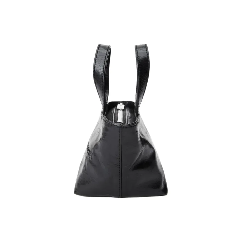 Alexander Wang Mini Punch Logo embossed Leather Tote Bag-3