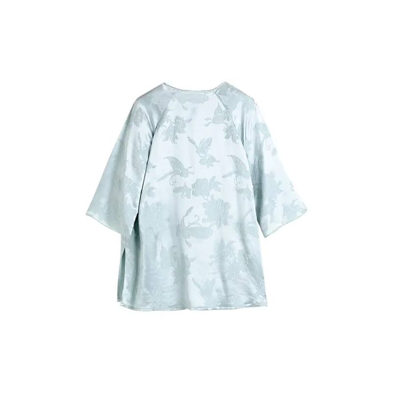 Hang Yi Court Shirt Women's Light Blue-1