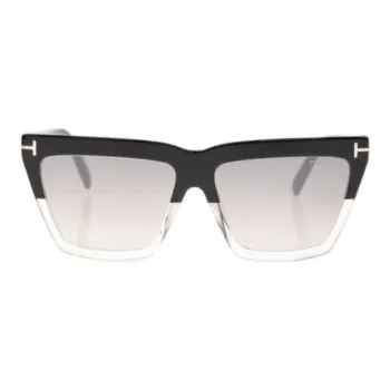 TOM FORD Eden Geometric Frame Sunglasses