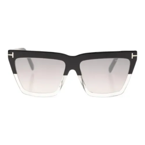TOM FORD Eden Geometric Frame Sunglasses
