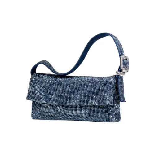 BENEDETTA BRUZZICHES Vittissima Rhinestone-embellished Shoulder Bag