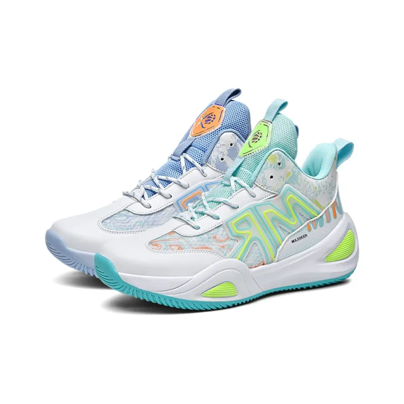 Black tailed Deer Slip Resistant And Breathable High Top Basketball Shoes Unisex-9