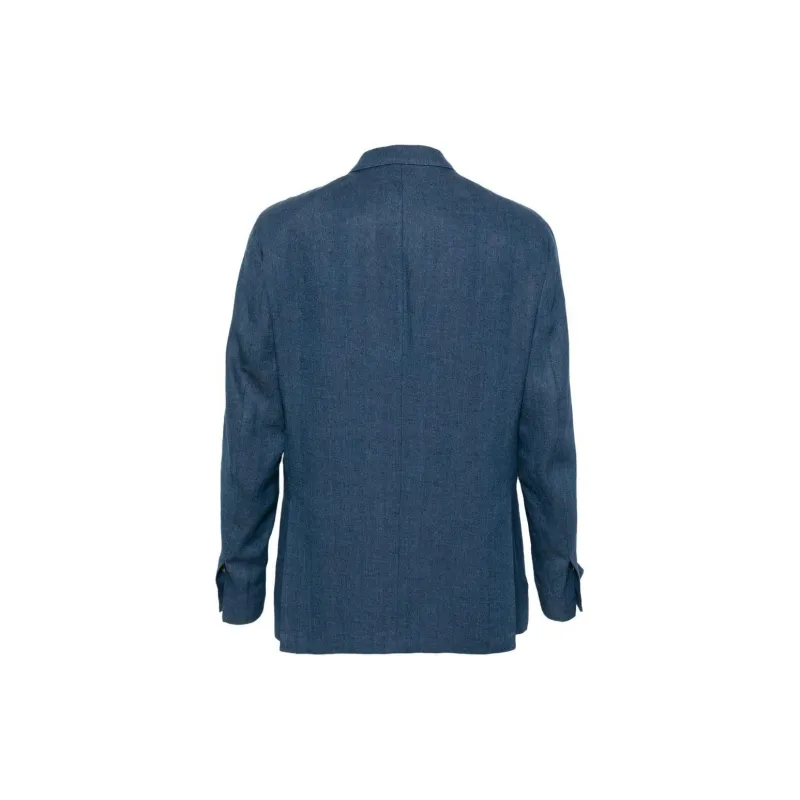 Loro Piana Single-breasted Washed-denim Blazer-1