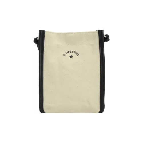 Converse 100% Cotton Crossbody Bag Shoulder Bag Mini Women's White